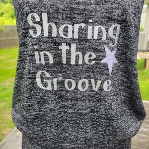 Phish inspired SHARING IN THE GROOVE Lou and Reed dress size medium